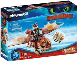 Playmobil dragon racing: barrilete y patapez