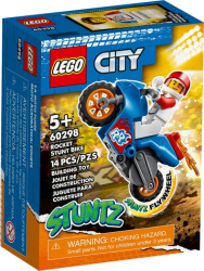 Lego city moto acrobatica: cohete