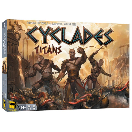 Juego mesa cyclades titans pegi 13