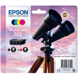 Multipack tinta epson 502 negro cian