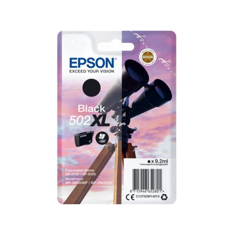 Cartucho tinta epson t02w140 502xl negro