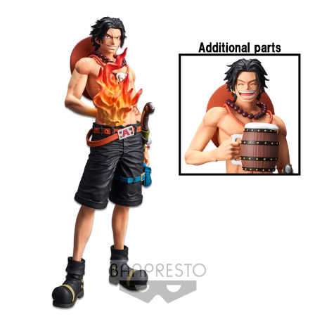 Figura banpresto one piece portgas d.ace