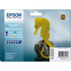 Multipack tinta epson c13t04874010 6 colores