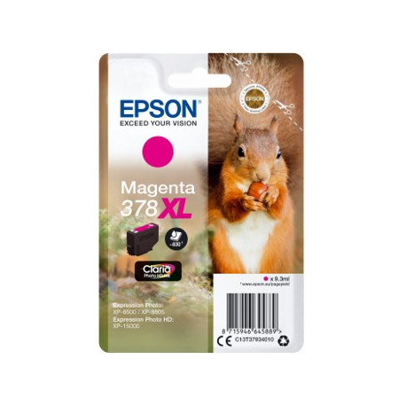 Cartucho tinta epson c13t37934010 singlepack magenta