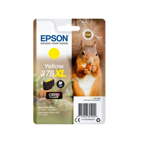 Cartucho tinta epson c13t37944010 singlepack amarillo