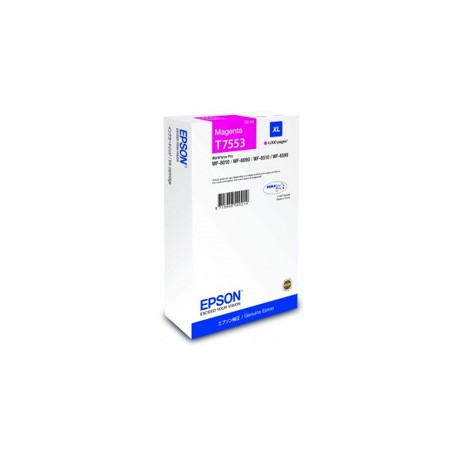 Cartucho tinta epson c13t755340 magenta xl