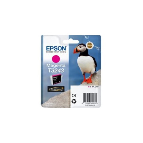 Cartucho tinta epson c13t32434010 magenta ultrachrome