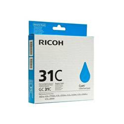 Cartucho gel ricoh 405689 cian gc - 31c