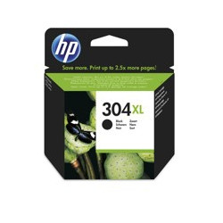 Cartucho tinta hp n9k08ae negro 304xl