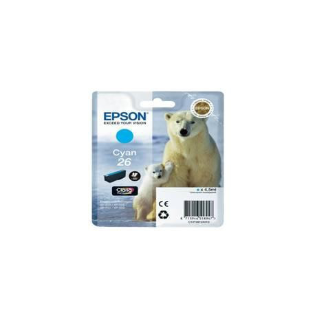 Cartucho tinta epson t261240 cyan 26