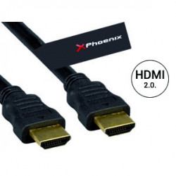 Cable hdmi version 2.0 phoenix phcablehdmi1y8m+