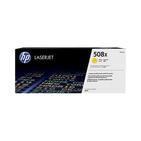 Toner hp 508x cf362x amarillo m577