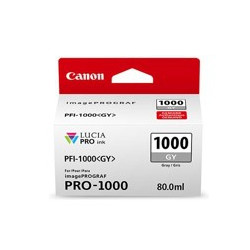 Cartucho tinta canon pfi - 1000gy gris pro - 1000