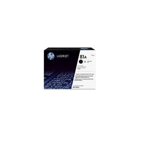 Toner hp 81a cf281a negro laserjet