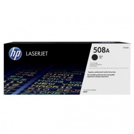 Toner hp 508a cf360a negro 6000