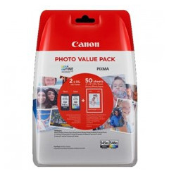 Multipack canon pg - 545xl cl - 546xl + papel