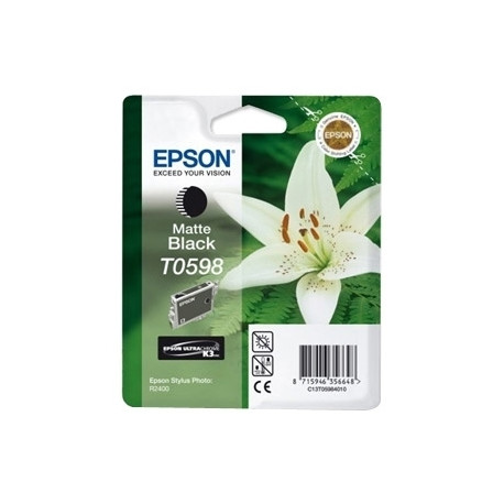 Cartucho tinta epson t0598 ultrachrome negro