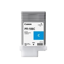 Cartucho tinta canon pfi106c cian ipf6400se
