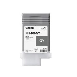 Cartucho tinta canon pfi106gr gris ipf6300s