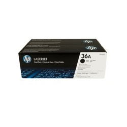 Pack toner cb436a 2und (cb436ad)