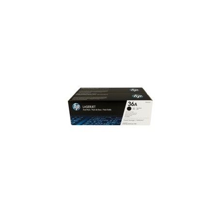 Pack toner cb436a 2und (cb436ad)