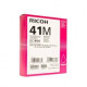 Cartucho gel ricoh gc - 41m magenta (2500