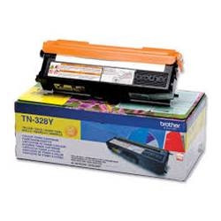 Toner brother tn328y amarillo 6000 paginas