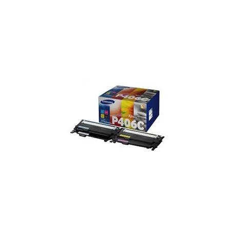 Pack toner samsung clt - p406c cian amarillo