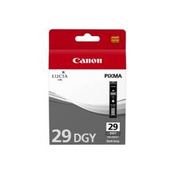 Cartucho tinta canon pgi - 29dgy gris oscuro