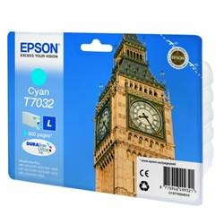 Cartucho tinta epson t703240 cian wp4000