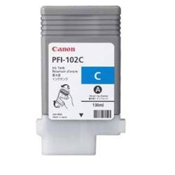 Cartucho tinta canon pfi - 102 cian ipf500