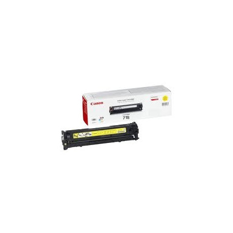 Toner canon 718y 2.900 páginas lbp - 7200cdn