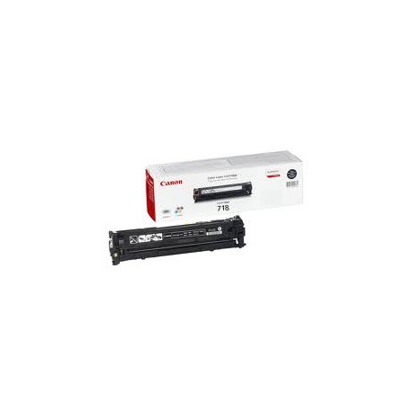 Toner canon 718bk 3.400 paginas lbp - 7200cdn