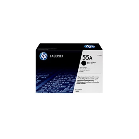 Toner hp 55a ce255a negro 6000