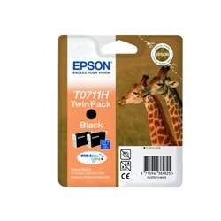 Pack 2 tintas epson t07114h10 negro