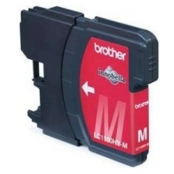 Cartucho tinta brother lc1100m magenta 750