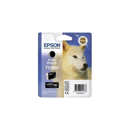 Cartucho tinta epson t0968 negro mate