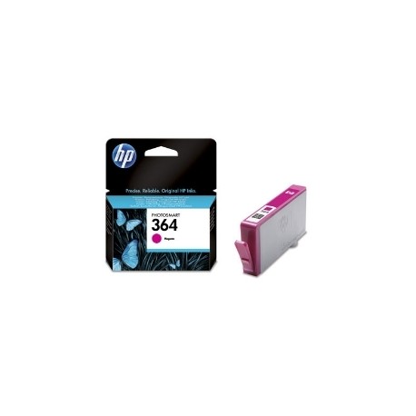 Cartucho tinta hp 364 cb319ee magenta