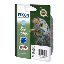 Cartucho tinta epson t079540 cian claro