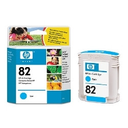 Cartucho tinta hp 82 c4911a cian