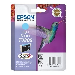 Cartucho tinta epson t0805 cian claro