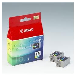 Cartucho tinta canon tricolor bci16 ip90