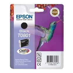 Cartucho tinta epson t0801 negro 7.4ml