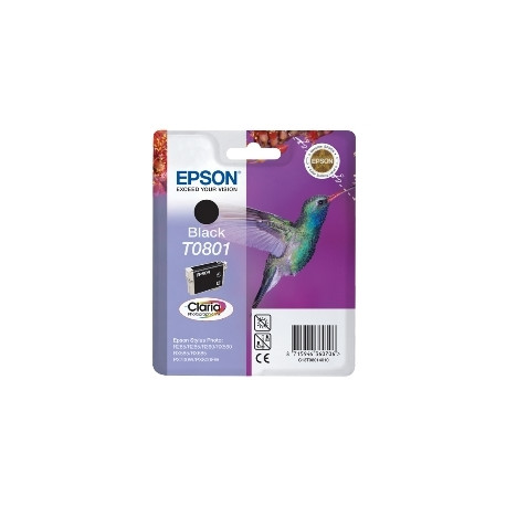 Cartucho tinta epson t0801 negro 7.4ml