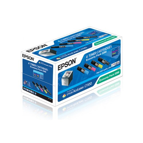 Pack toner epson aculaser c1100 pack