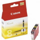 Cartucho tinta canon cli 8 amarillo