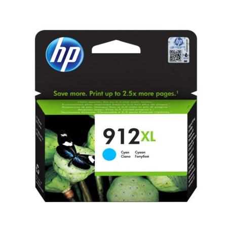 Cartucho tinta original hp 912xl cian